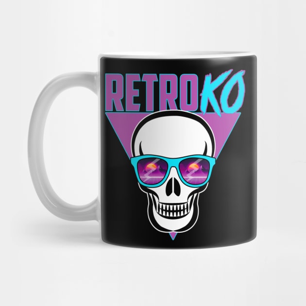 Retro KO Skull by RetroKO